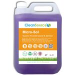 CleanSource® Micro-Sol Virucidal COVID Cleaner & Sanitiser 5L