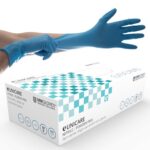 Powder Free Blue NITRILE Examination Gloves (1x100)