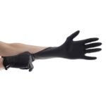 Powder Free Black NITRILE Examination Gloves (1x100) - Image 2