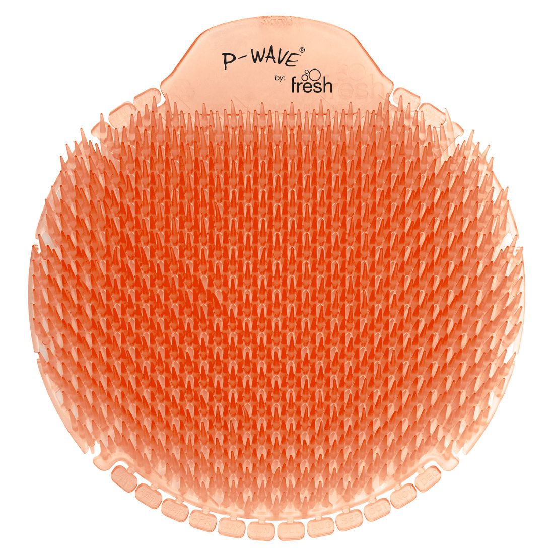 P-Wave-Slant-6-mango.jpg P-Wave Highly Fragranced Urinal Screens - Mango - Image 1