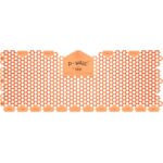 P-Wave Highly Fragranced Trough Urinal Screens - Mango (1x2)