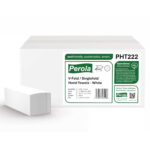 Perola® HanDri™ 2-Ply White SoSoft V-FOLD Hand Towels 24cm Wide (1x3000)