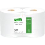 Perola® EcoRol™ 2-Ply Maxi Jumbo Toilet Rolls 300m (1x6)