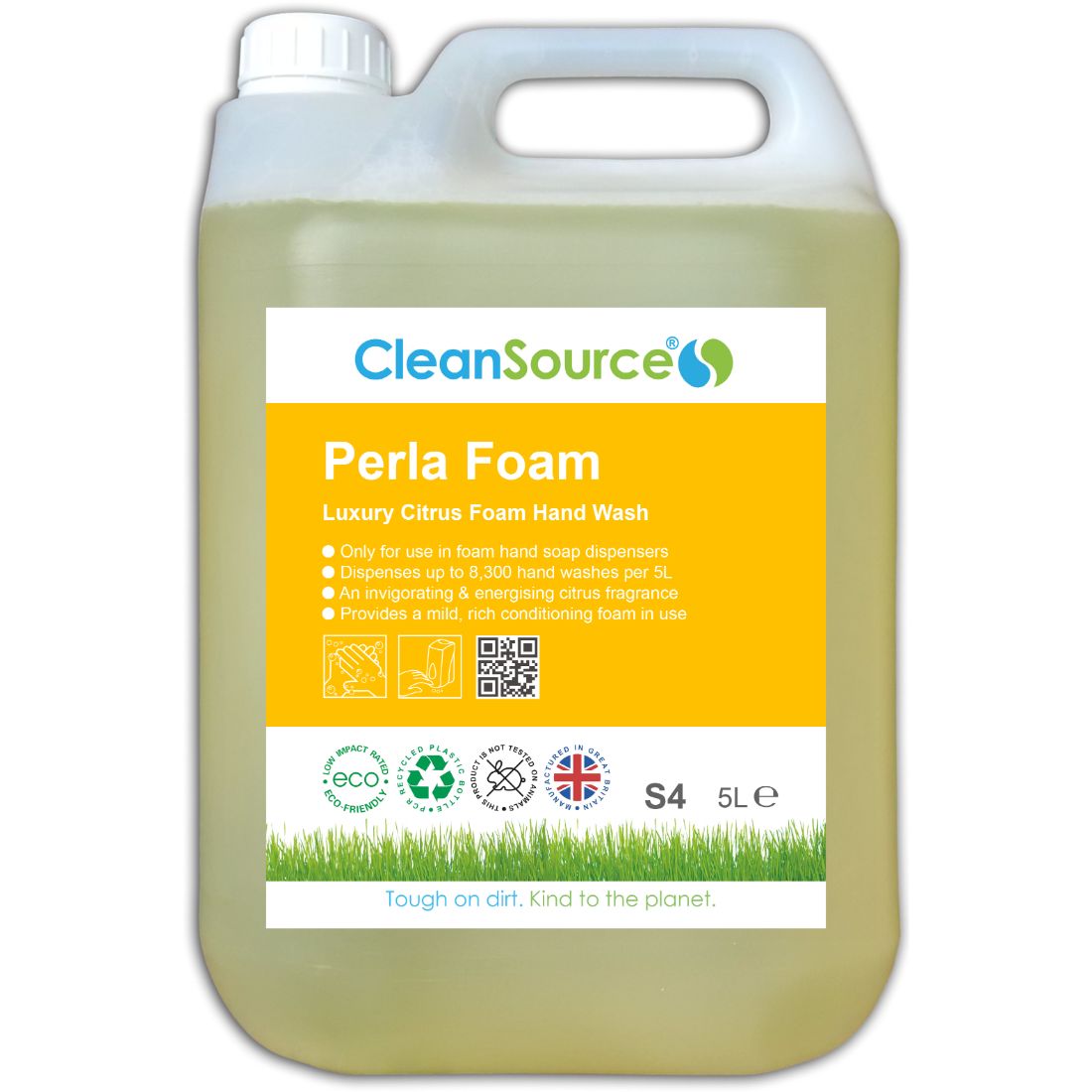 Perla-Foam-5L.jpg CleanSource® PERLA FOAM Luxury Citrus FOAMING Hand Soap 5L - Image 1