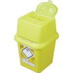 Yellow Sharps Disposal Bin 4 Litre