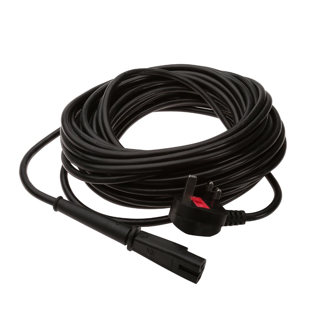 QUAFLX55.jpg Numatic / Victor / Jeyes Buffer Cable (Plug In) 15 Metre x 1.5mm 3 Core Black - Image 1