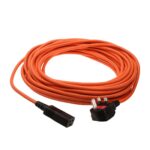 15 Metre x 1.5mm 3 Core Buffer Cable for Truvox Trohpy Hi Vis Orange