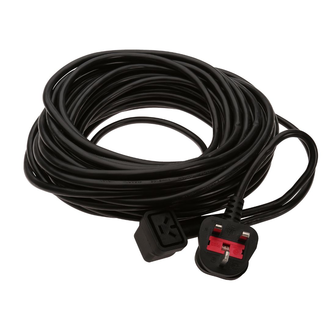 QUAFLX78.jpg 20 Metre x 1.5mm 3 Core Buffer Cable for Numatic Rotary & Scrubber Machines - Image 1