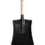 Steel Hand Shovel With Short Wooden Handle - Image 2