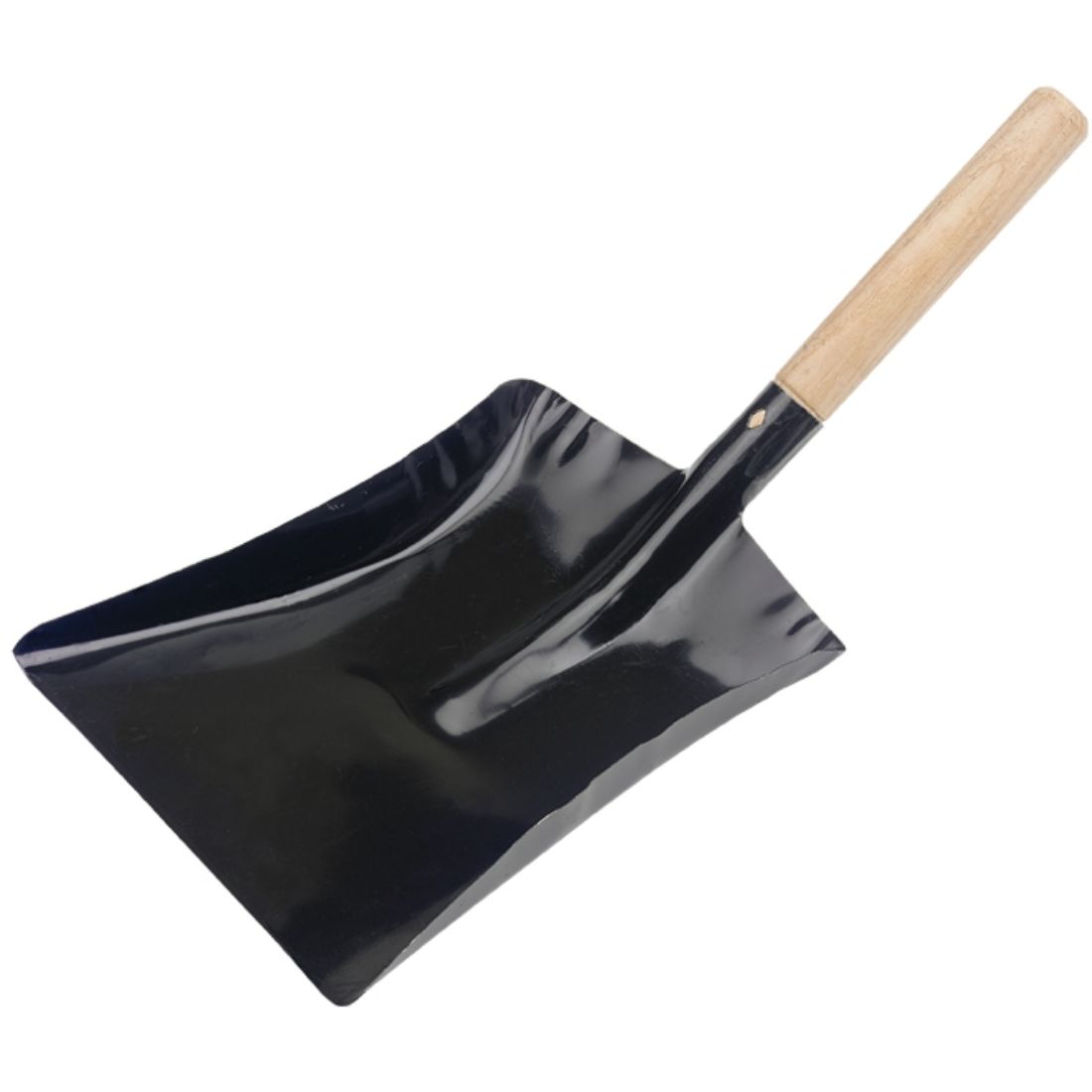 SHD7.jpg Steel Hand Shovel With Short Wooden Handle - Image 1