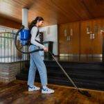 Pacvac Superpro-GO Battery Backpack Vacuum Cleaner + 4 Li-ion Batteries & Charger - Image 4