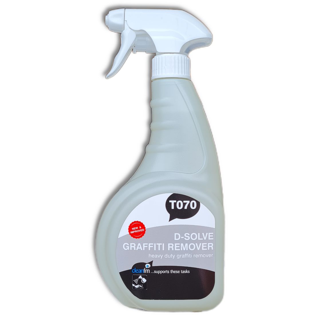 T070.jpg D-SOLVE Strong Graffiti Remover - For Brick & Metal - 750ml Trigger - Image 1