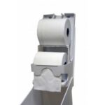 Perola® Plastic Lockable Double Conventional Toilet Roll Holder - Image 2