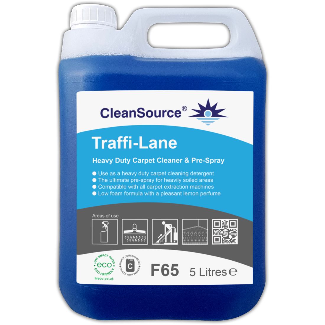 Traffi-Lane-5L.jpg CleanSource® TRAFFI-LANE Heavy Duty Carpet Cleaner & Pre-Spray 5L - Image 1