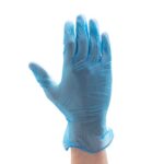 Powder Free Blue VINYL Examination Gloves (1x100) - Image 4