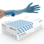 Powder Free Blue VINYL Examination Gloves (1x100)
