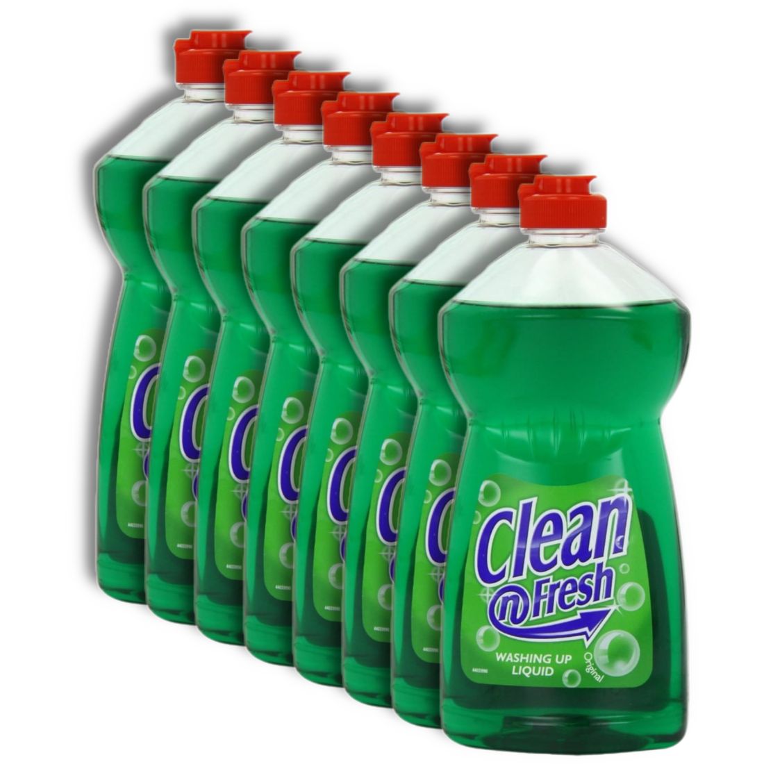 WUL500ML-CASE8.jpg Original Washing-Up Liquid Squeezy Bottle (8x550ml) - Image 1
