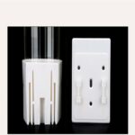 White Plastic Flip-Top Cup Dispenser - Image 13