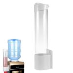 White Plastic Flip-Top Cup Dispenser - Image 14