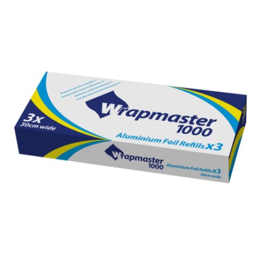 Wrapmaster-1000-FOIL-1.jpg Wrapmaster 1000 Mini Aluminium Foil Refill Rolls 30cm x 30m - Image 1