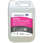 CleanSource® ALL-SAN Food-Safe Anti-Bac Cleaner & Sanitiser 5L RTU Refill