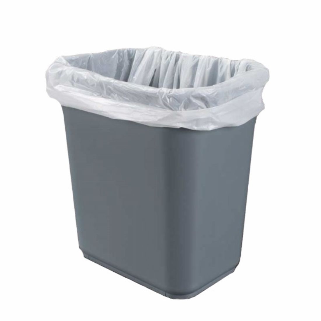 bin-liners-1.jpg envirosackĀ® White Square Bin Liners Heavy Duty (15x24x24") 30L (1x1000) For Office Bins - Image 1