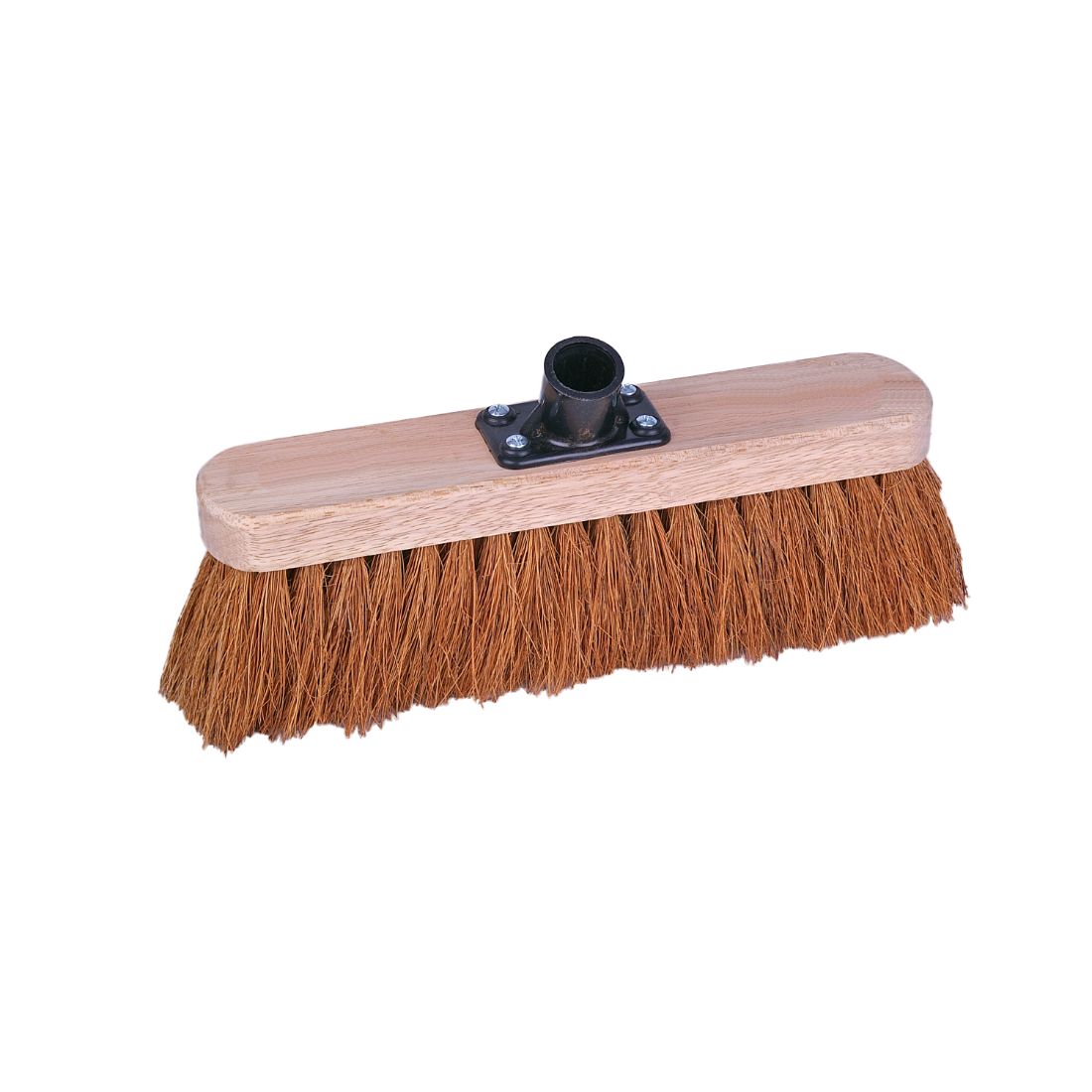 brv22-1.jpg CleanSource® 12" SOFT Coco Wooden Broom Head Only - Image 1