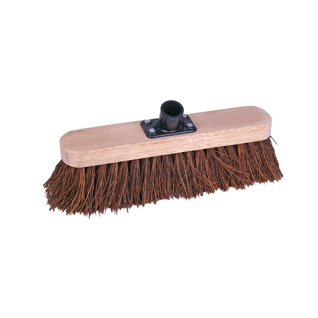 brv23-1.jpg CleanSource® 12" STIFF Bassine Wooden Broom Head Only - Image 1