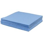 CleanSource® Highly Absorbent Cellulose Sponge Cloths Blue (1x10)
