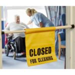 CleanSource® Closed For Cleaning Door Safety Sign - Image 2