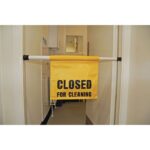 CleanSource® Closed For Cleaning Door Safety Sign - Image 4