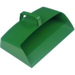 Superior Quality Enclosed Hygiene Dust Pan Green