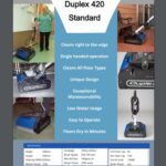 Duplex 420mm / 16" Hard Floor & Carpet Cleaning Machine - Image 11
