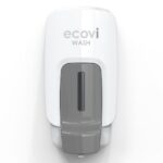 ecoviĀ® ecoFOAM 1L Cartridge Soap Dispenser White/Grey