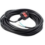 Vacuum Cleaner Cable (Wire In) 8.4 Metre x 0.75mm 2 Core Black