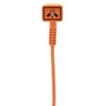 Vacuum Cleaner Cable (Plug In) 12 Metre x 1mm 2 Core Hi Vis Orange - Image 3