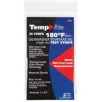 Dishwasher Temperature Test Strips (Pack of 25)