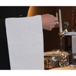 CleanSource® 20x32" White Honeycomb Waiters Cloths (1x10) - Image 2