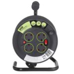13 Amp 240v 15 Metre 4-Socket Extension Lead / Cable Reel