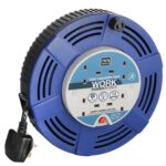 13 Amp 240v 8 Metre 4-Socket Extension Lead / Cable Reel
