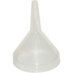 CleanSource® 5" (12.5cm) Clear Plastic Funnel