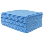 Perola® VelTex™ Heavy Duty Semi-Disposable Anti-Bac Cloths Blue (1x25)