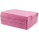 Perola® VelTex™ Heavy Duty Semi-Disposable Anti-Bac Cloths Red (1x25)