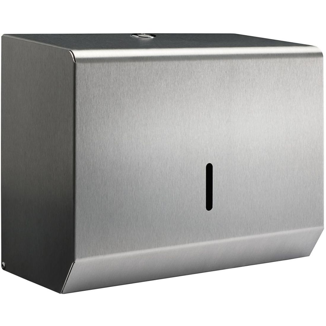 ppd30mbs.jpg Perola® HanDri™ Small Brushed Stainless Steel C / M / Z FOLD Hand Towel Dispenser - Image 1