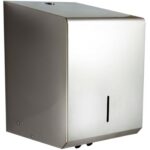Perola® Polished Stainless Steel Standard Centrefeed Roll Dispenser
