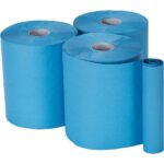 Perola® Tear'N'Dry™ System Autocut Hand Towel Rolls 1-Ply Blue (1x6)
