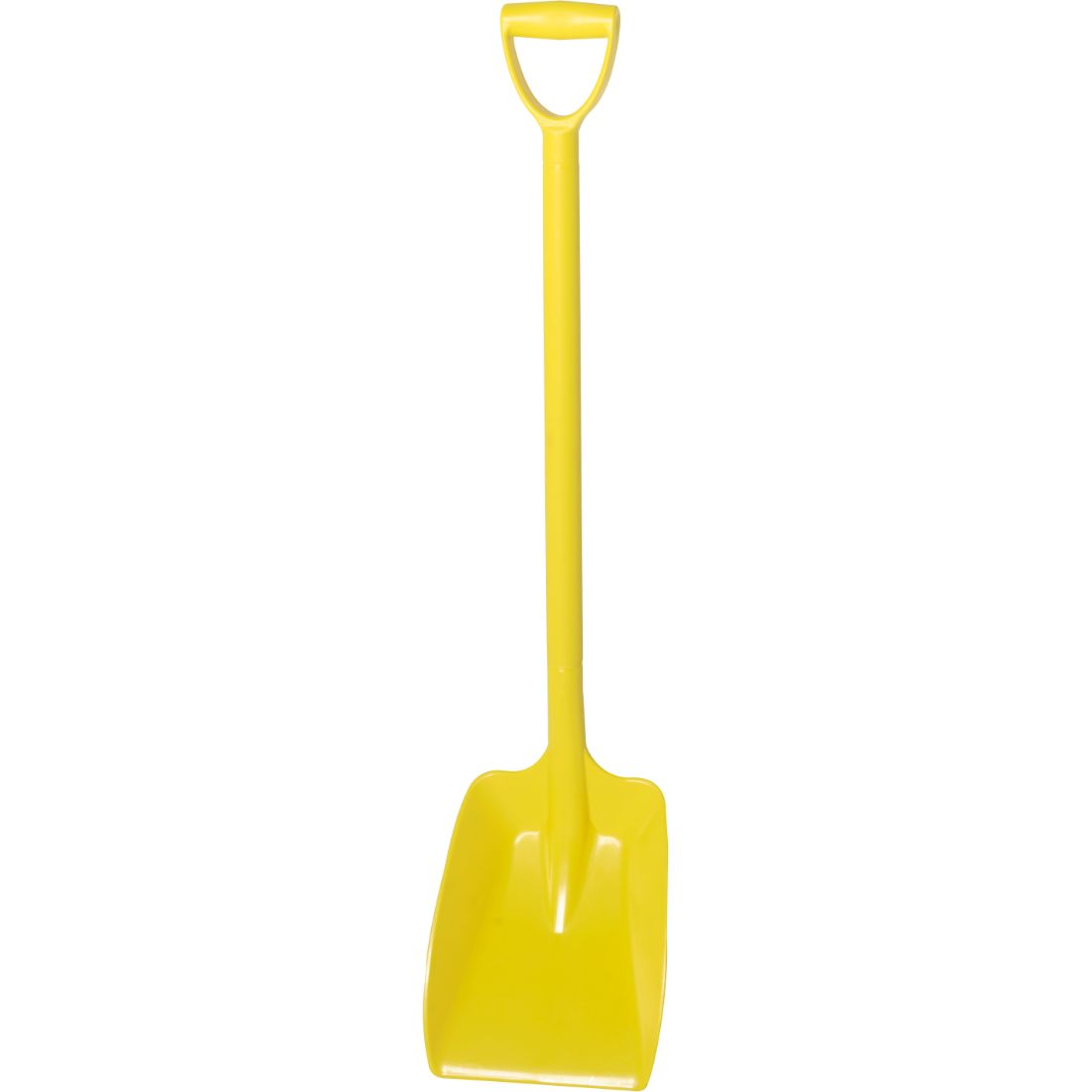 psh13y.jpg 320mm Wide Strong Plastic D-Grip Hygiene Shovel - Various Colours - Image 1