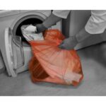 envirosack® Dissolving Soluble-Strip Red Laundry Bags (18x28x27") 45L (1x200) - Image 3