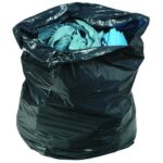 envirosack® Extra Wide Black Refuse Sacks Heavy Duty 20Kg (18x32x39") 120L (1x200)