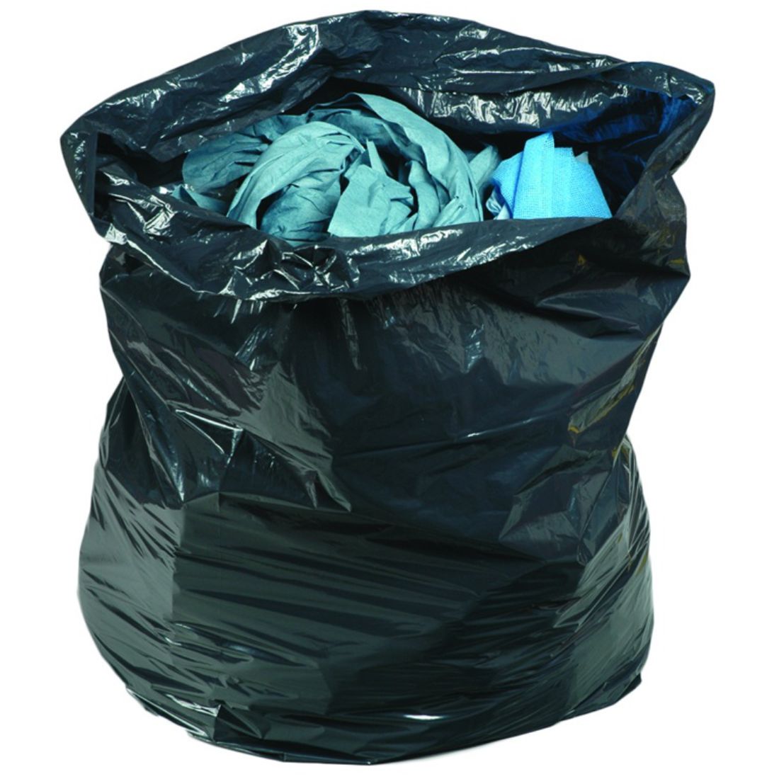 rsb39ew.jpg envirosackĀ® Extra Wide Black Refuse Sacks Heavy Duty 20Kg (18x32x39") 120L (1x200) - Image 1